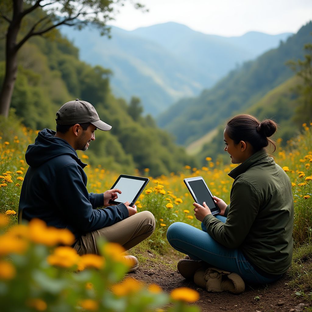 Tecnología en zonas rurales de Ecuador
