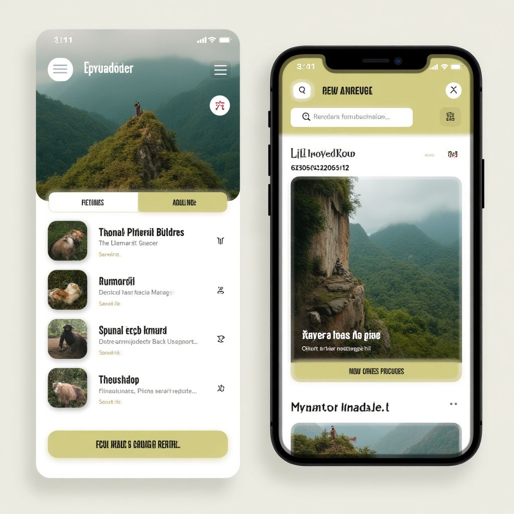 Plataforma de ecoturismo digital ecuatoriano