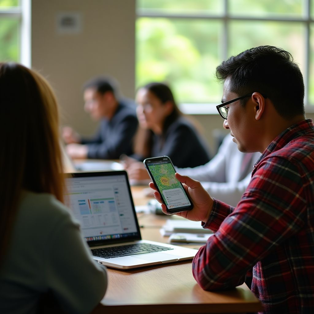 Taller sobre tecnología agrícola digital en Ecuador